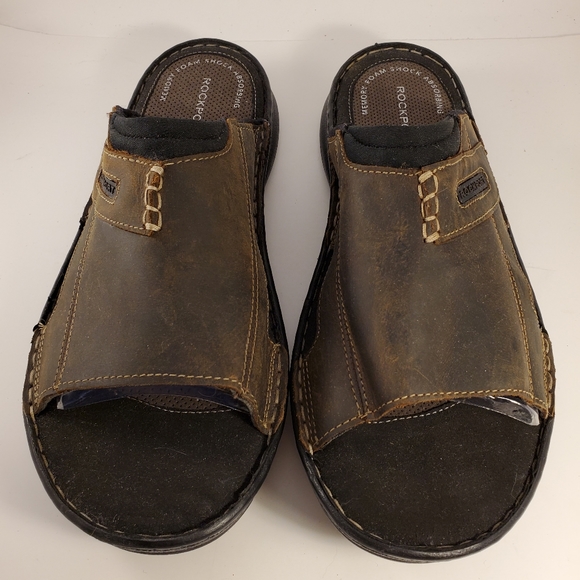 Rockport Men\'s Darwyn Sandal Brown NWOT main image 8